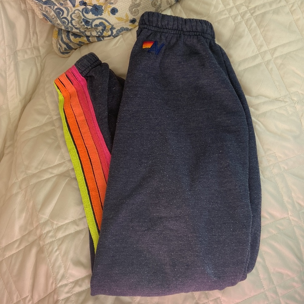 Aviator nation comfy 5 stripe sweats